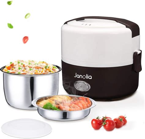 Janolia Electric Food Heater Portable Electric Lunch Box 